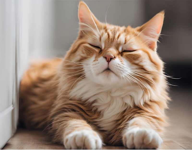 Gato descansando