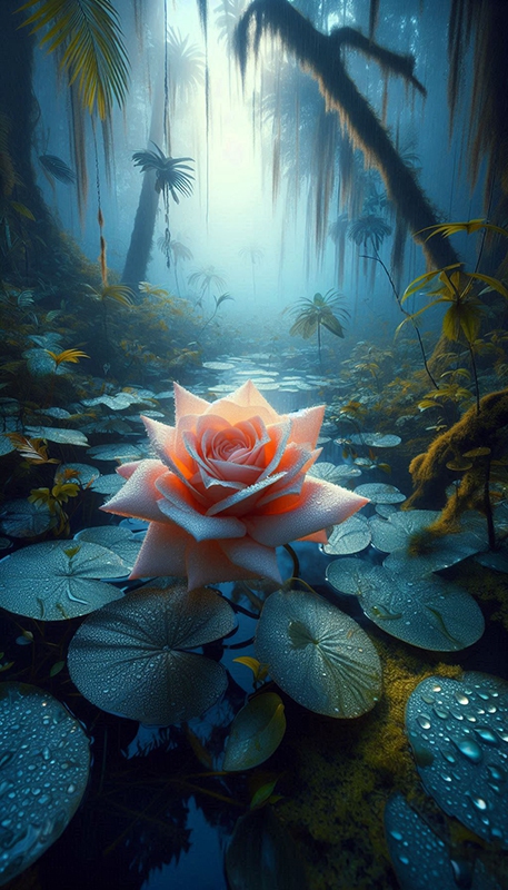 La rosa del bosque perdido