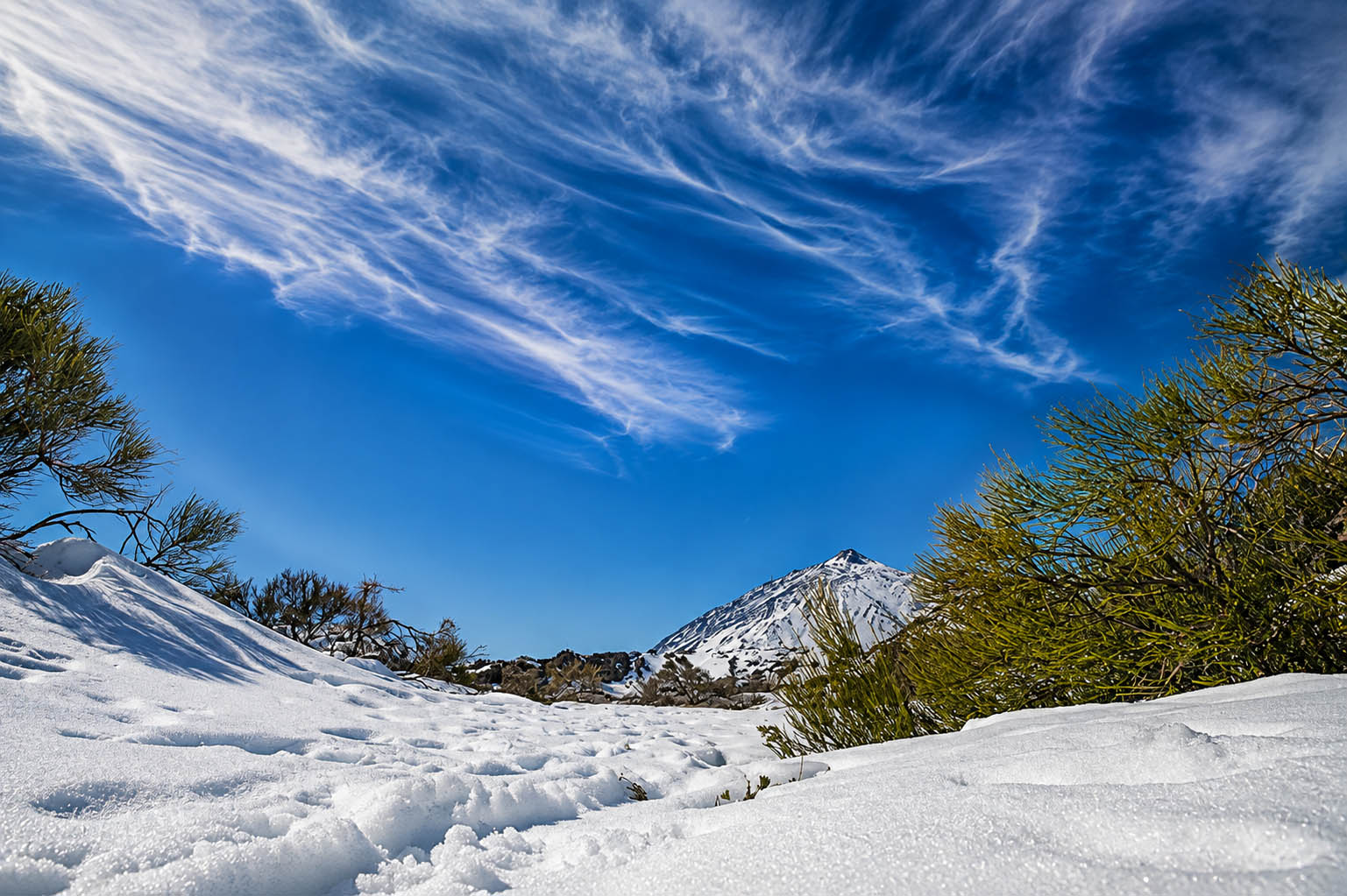 El Teide en invierno