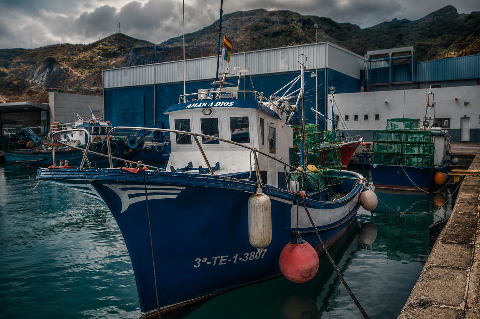 Barco de pesca profesional